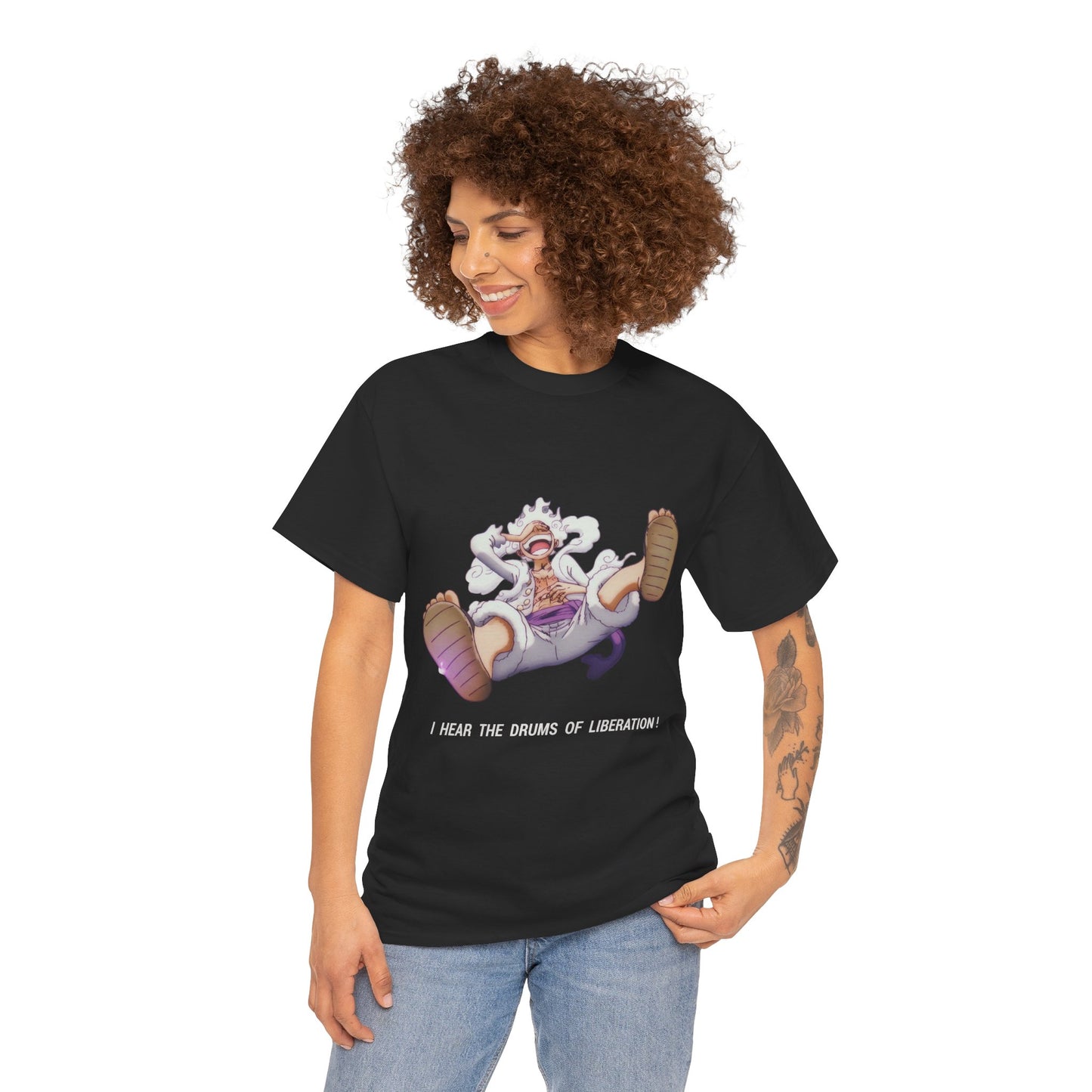 Drums of Liberation Unisex Heavy Cotton Tee