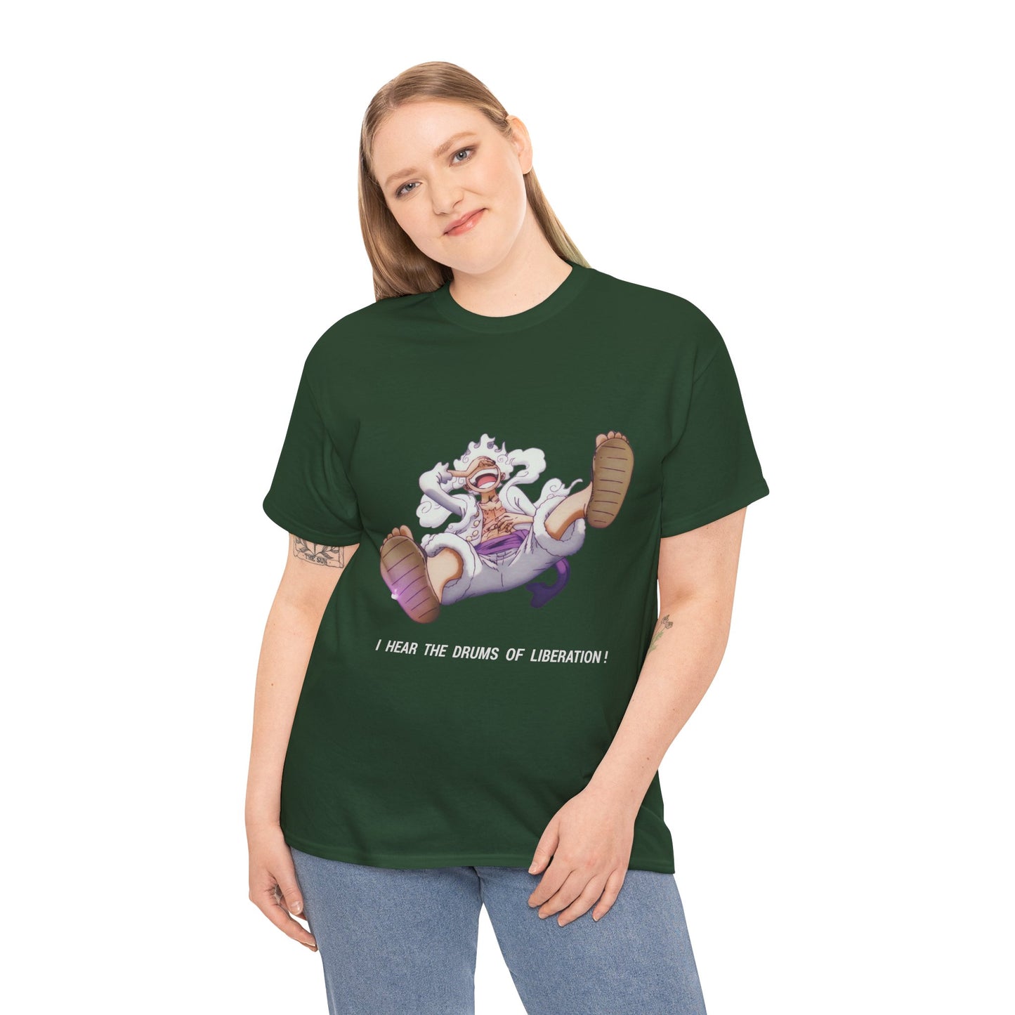 Drums of Liberation Unisex Heavy Cotton Tee