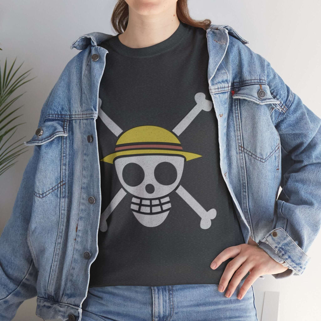 Straw Hat Pirate One Piece Graphic Tee