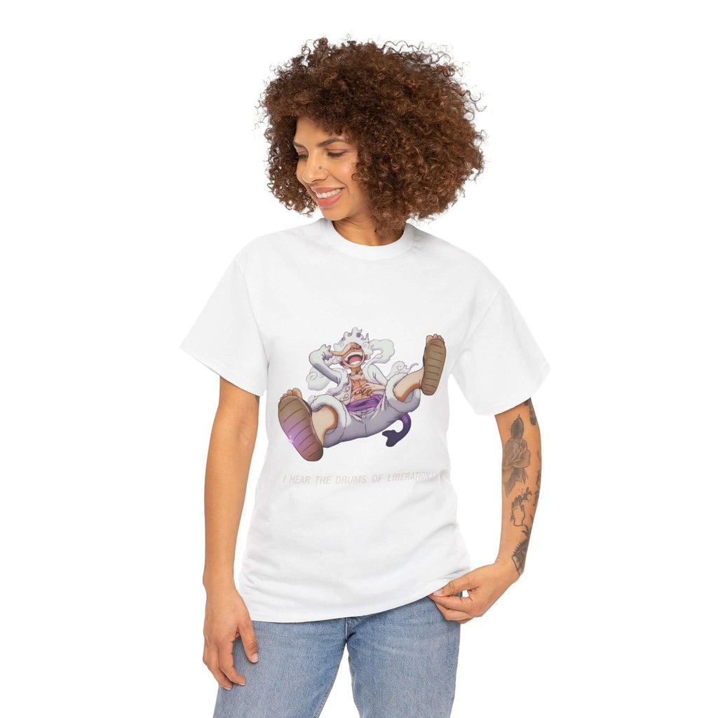 Drums of Liberation Unisex Heavy Cotton Tee