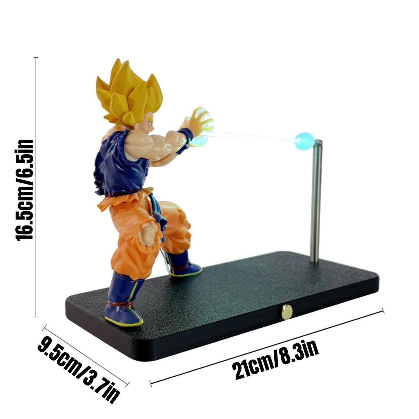 Dragon Ball Z Goku Kamehameha Magnetic Touch Levitating Desk Lamp