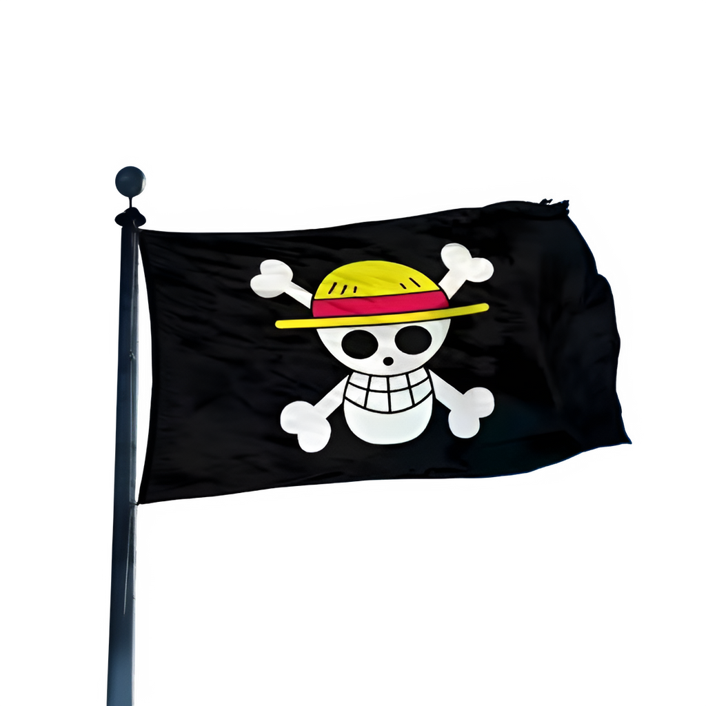One Piece Straw Hats Pirate Sunny Jolly Roger Flag 150cm x 90cm