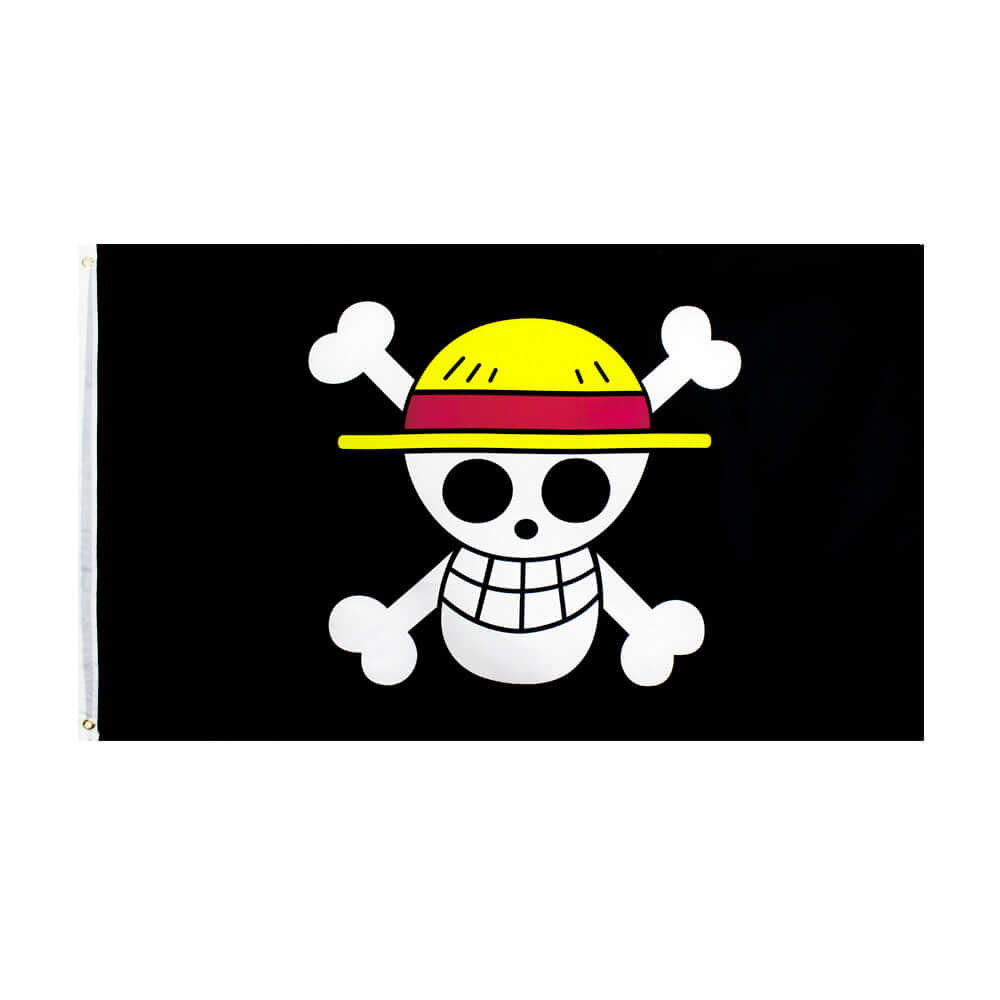 One Piece Straw Hats Pirate Sunny Jolly Roger Flag 150cm x 90cm