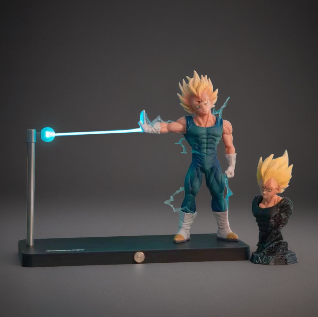 Dragon Ball Z Vegeta Wave Magnetic Touch Levitating Desk Lamp