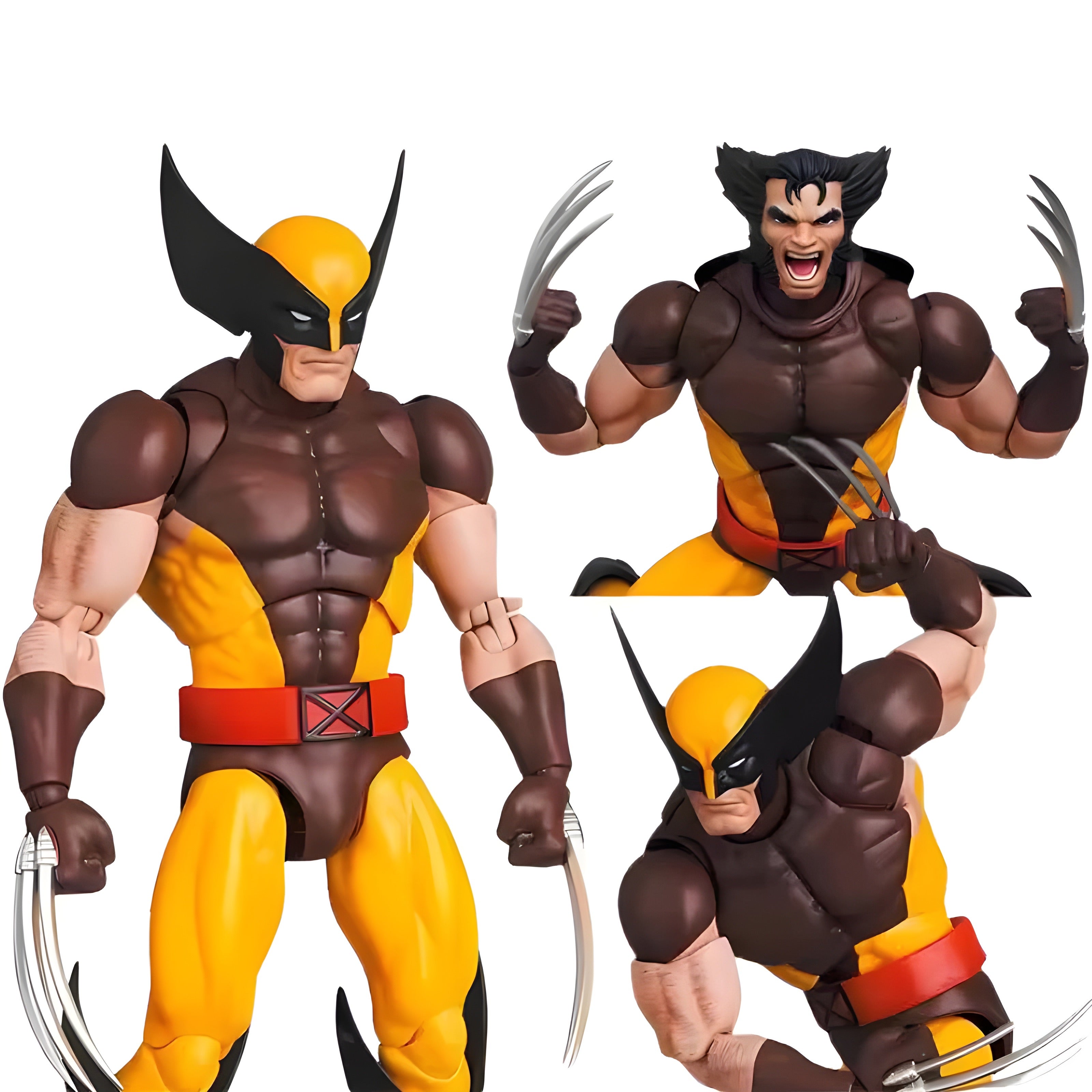 CT Toys MAFEX No. 138 Wolverine Brown Suit Figure