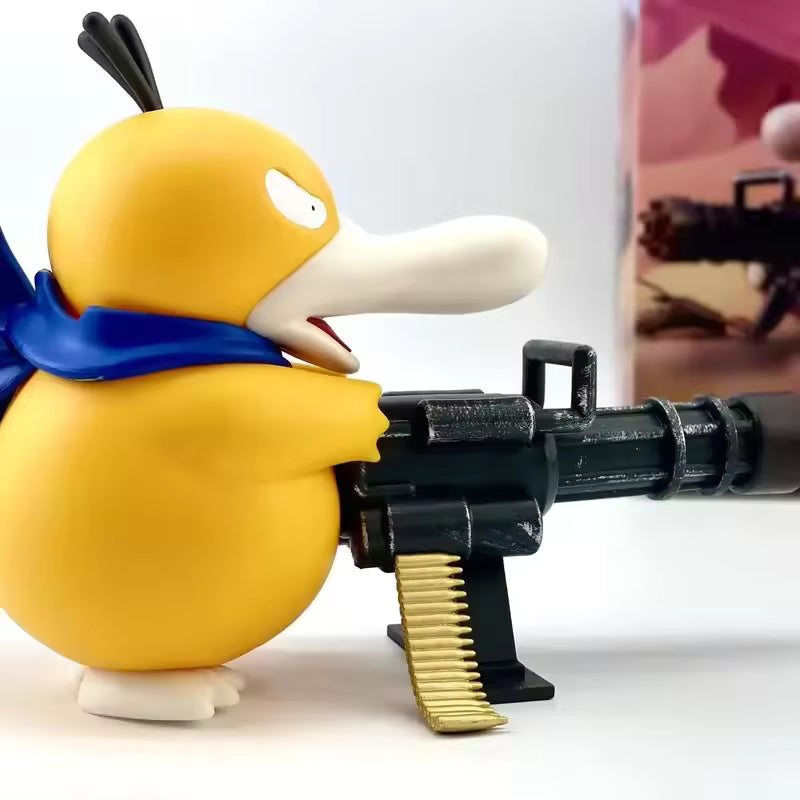 Pokémon Psyduck Gatling Gun Figure