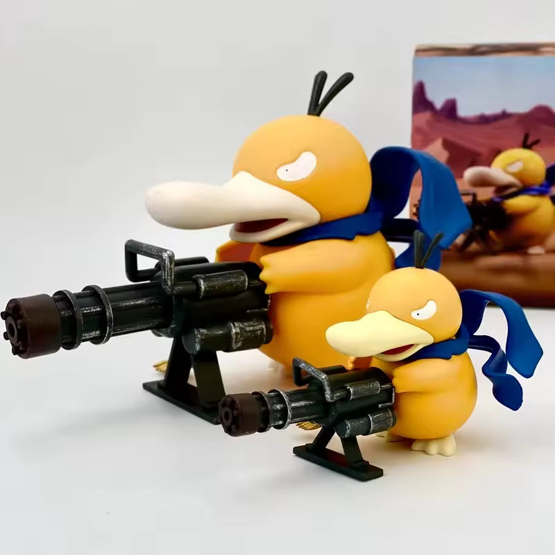 Pokémon Psyduck Gatling Gun Figure