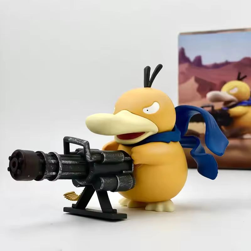 Pokémon Psyduck Gatling Gun Figure