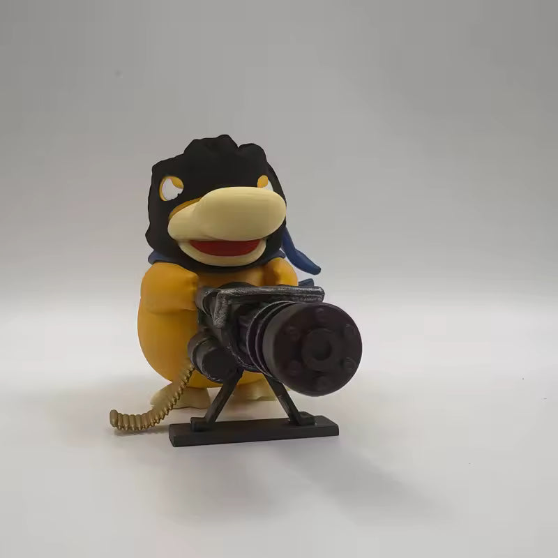 Pokémon Psyduck Gatling Gun Figure