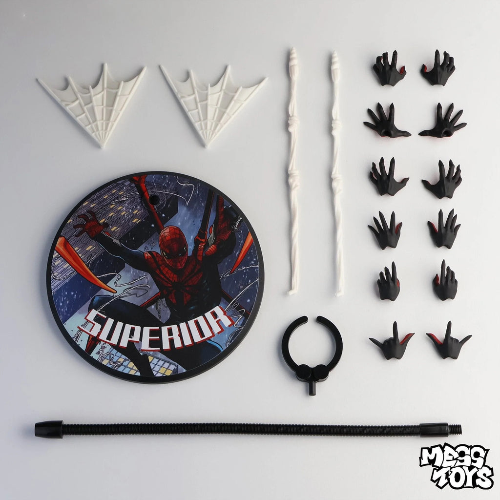 MESS TOYS Superior Neighbor Spider-Man Action Figure