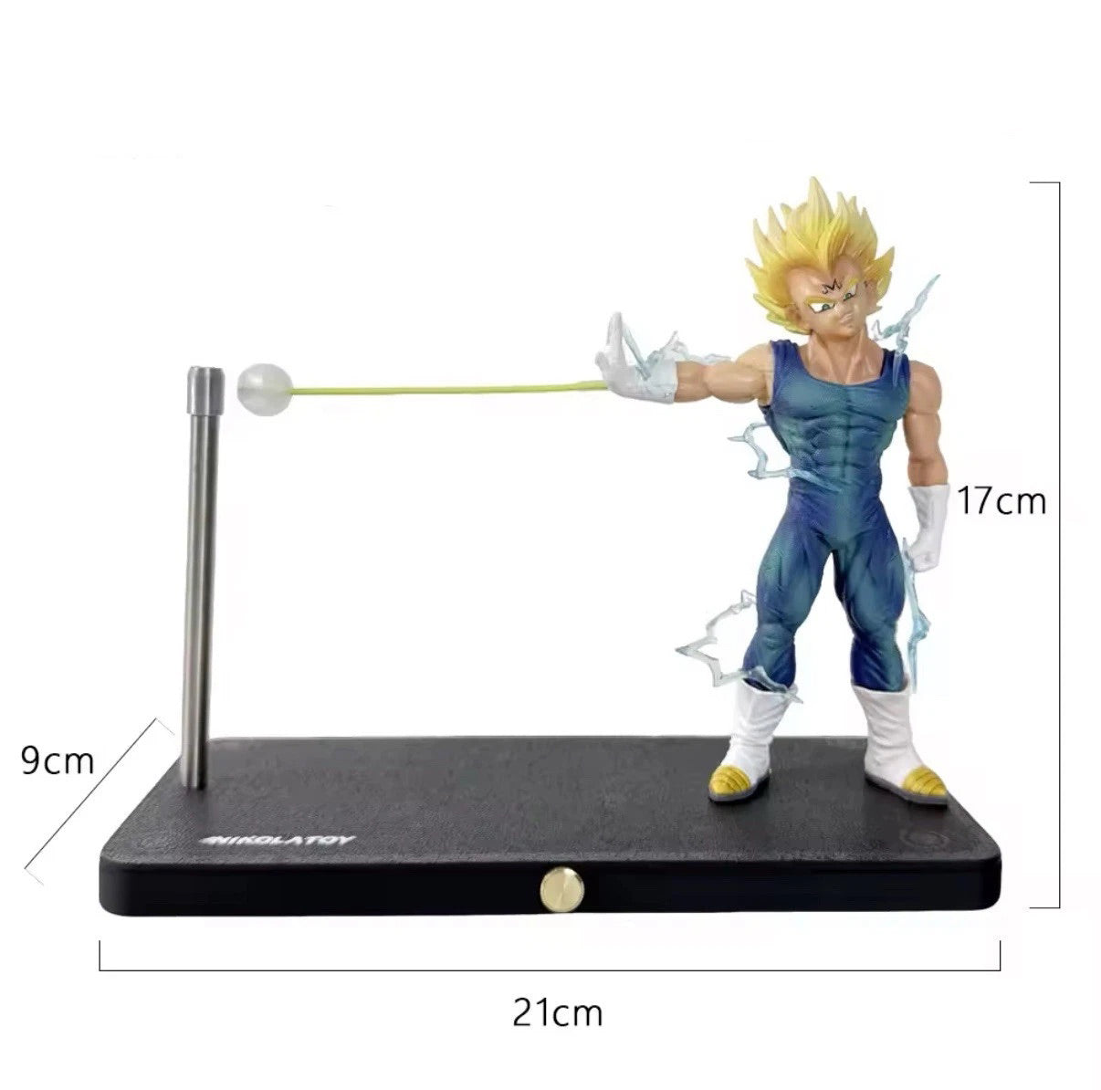 Dragon Ball Z Vegeta Wave Magnetic Touch Levitating Desk Lamp